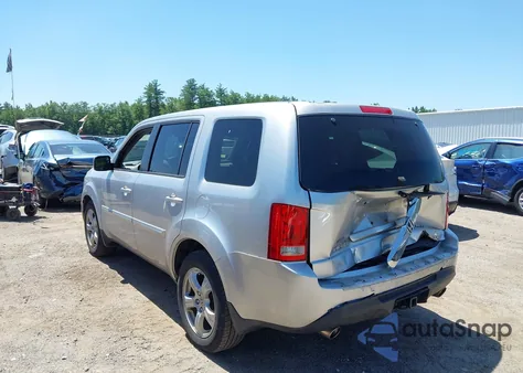 2012 Honda Pilot Ex-L z USA, uszkodzony, nr VIN 5FNYF4H5XCB085198
